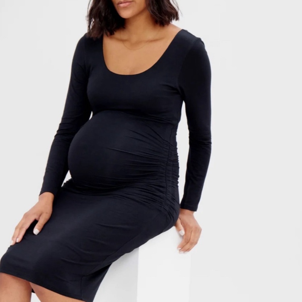Ingrid & Isabel Fitted Dresses Long sleeve, Maternity, L
